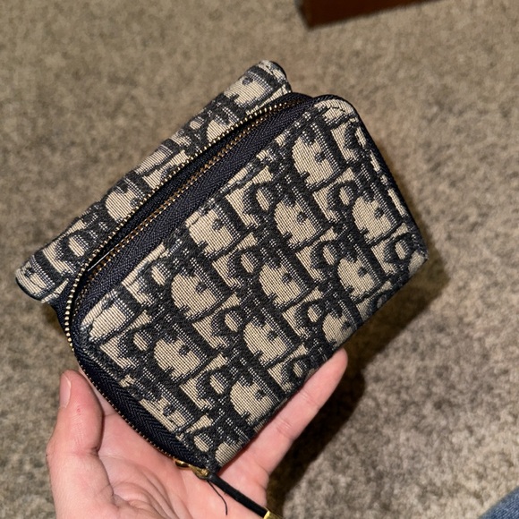 Dior saddle compact zipped wallet - Picture 4 of 6